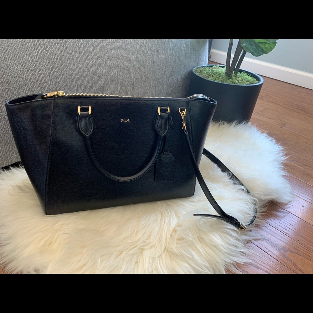 Black Ralph Lauren Tote